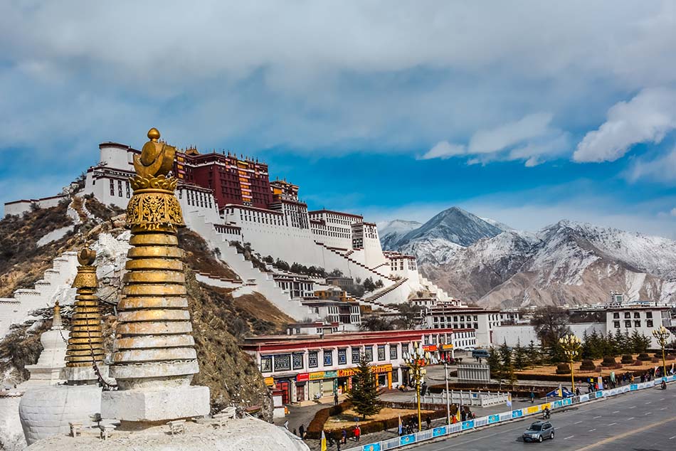 Potala Palace in Lhasa