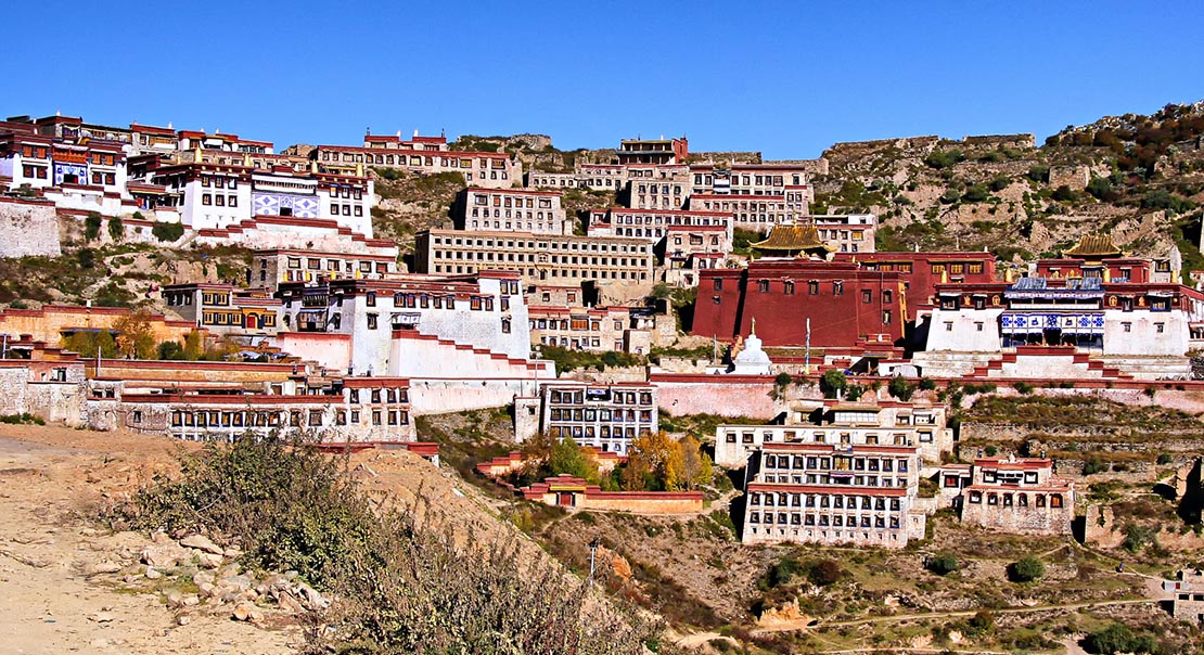 Ganden Monastery in Lhasa