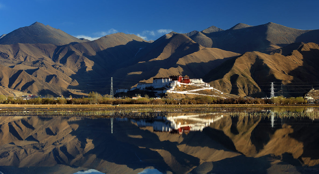 Potala Palace from the Backside