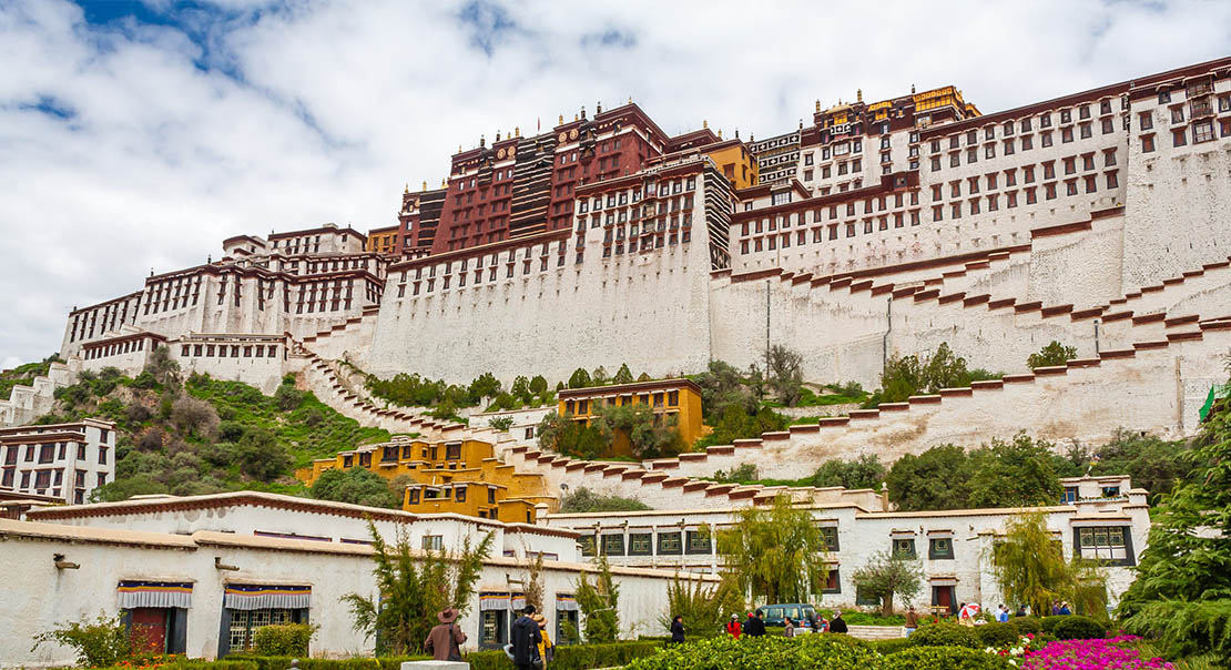 Potala Palace in Tibet