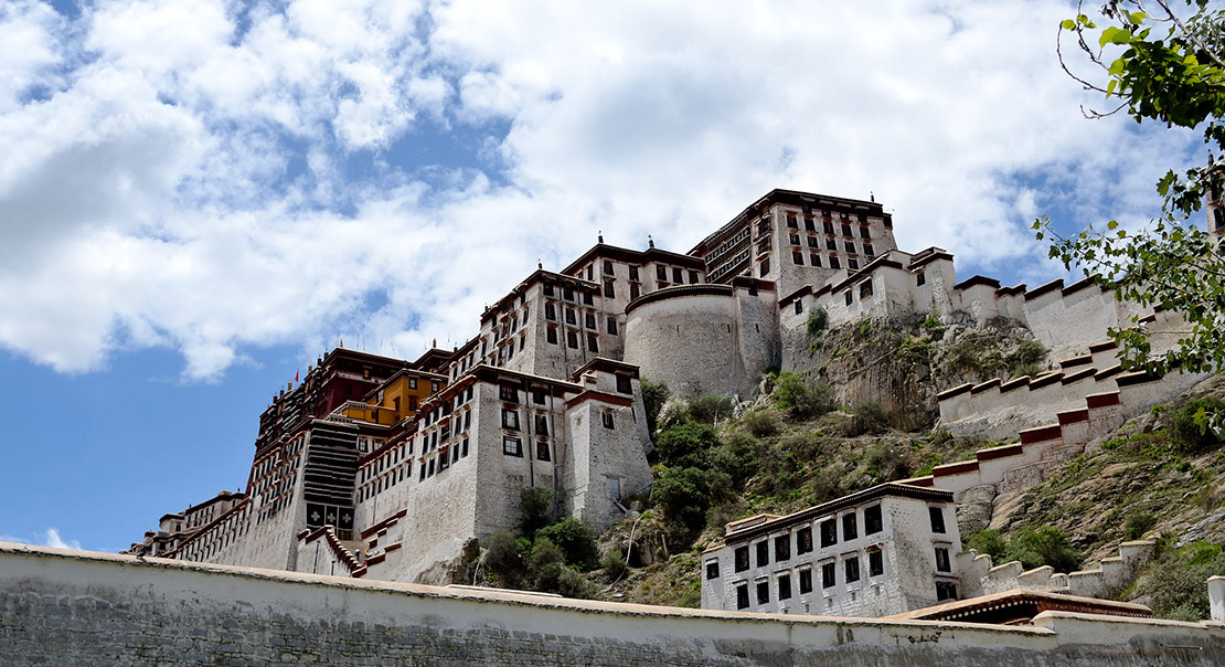 Potala palace in Lhasa