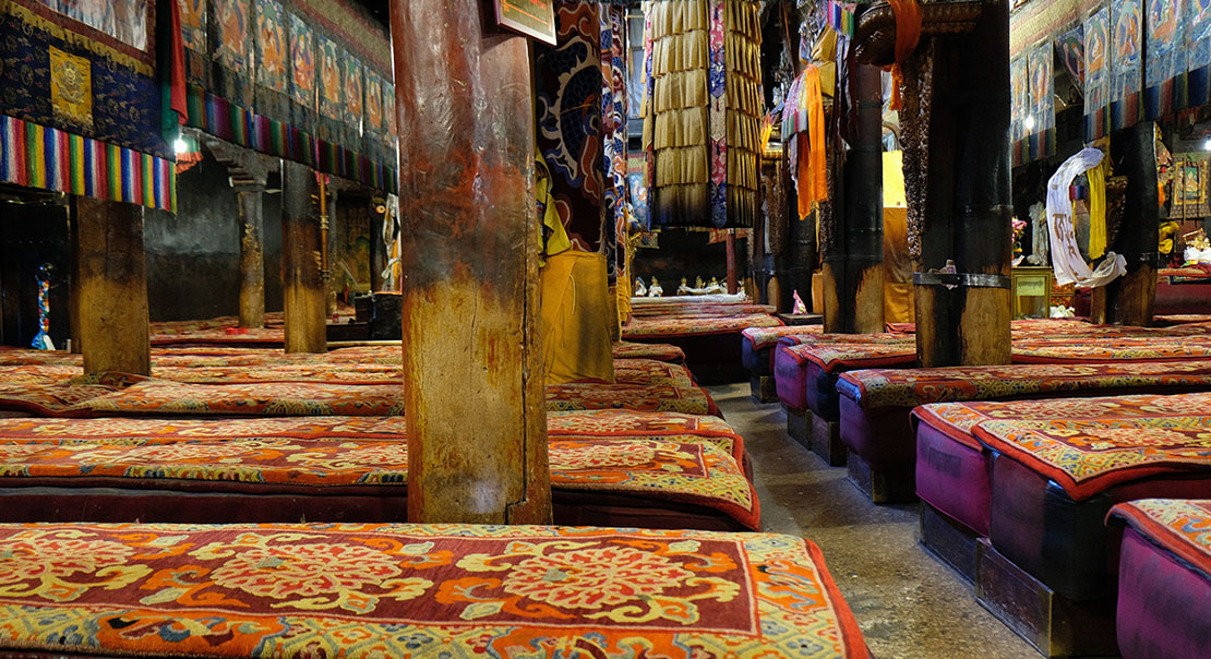 main assembly hall of Tashi Lhunpo Monastery