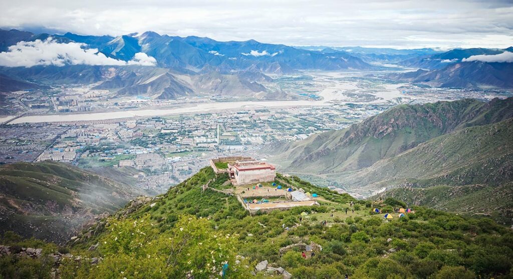 Drepung Monastery Hermit on Gephel Utse