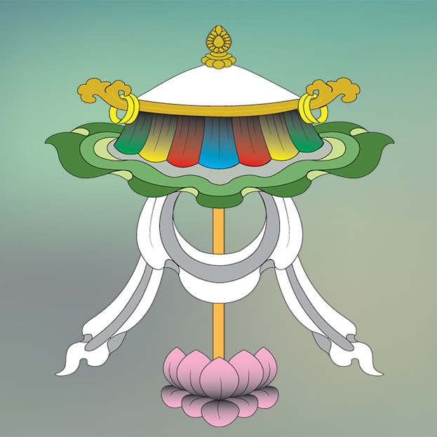 Parasol, Tashi Tagye,Eight Auspicious symbols