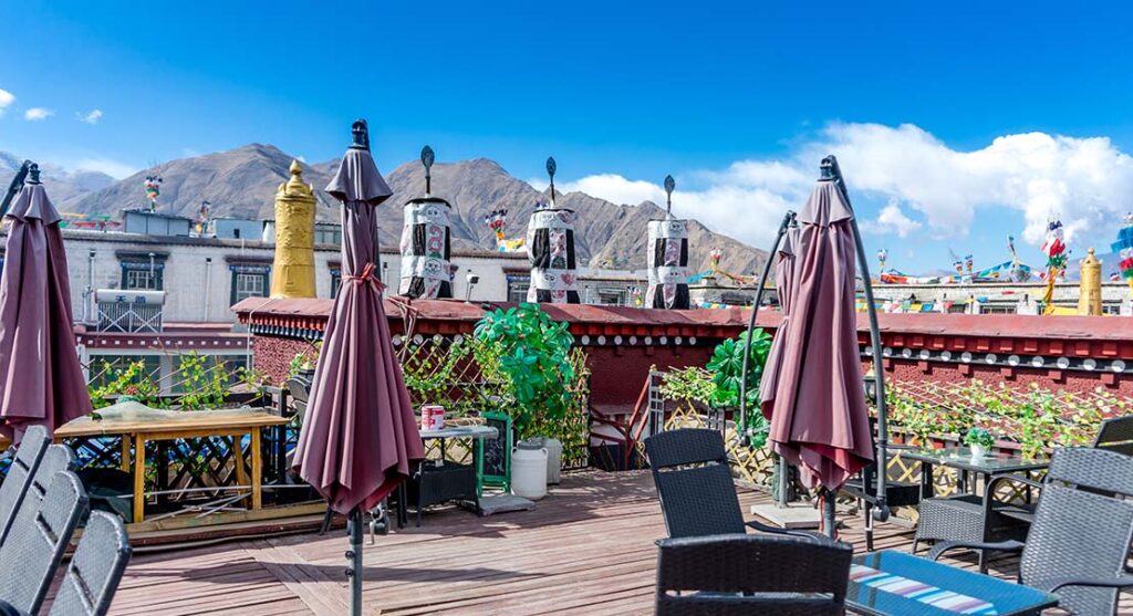 roof top of Tibetan Family Kitchen